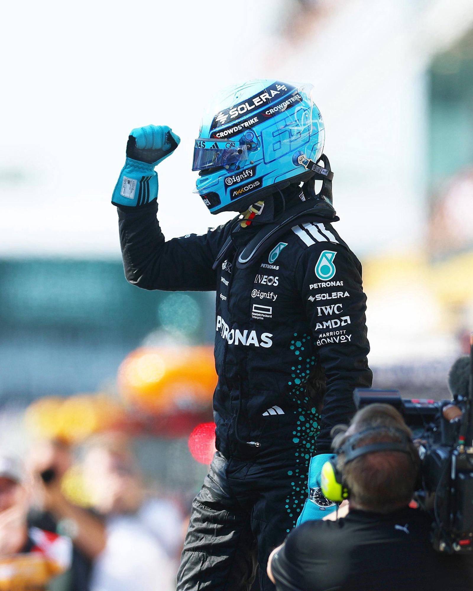 $!George Russell logra la pole en Canadá con una vuelta perfecta y estrategia audaz