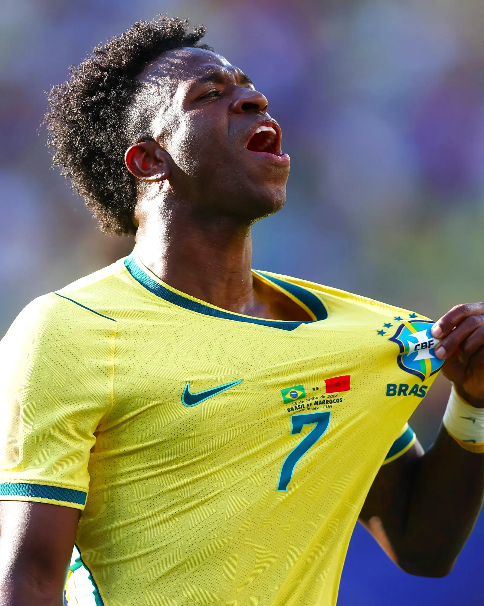 $!Vinícius rescata a Brasil y evita la sorpresa ante Marruecos