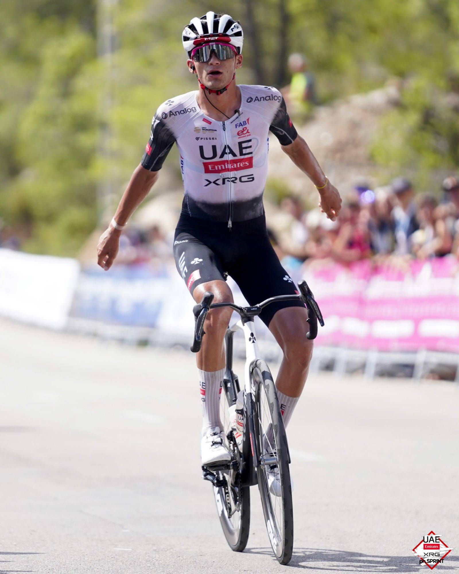 $!El mexicano Isaac del Toro no deja opción a la duda en la Clásica Terres de l’Ebre