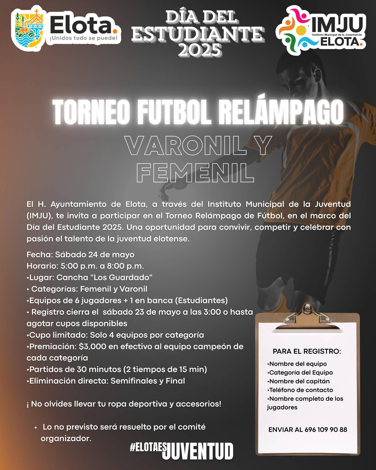 $!Con diversas actividades festejarán el Día del Estudiante en Elota