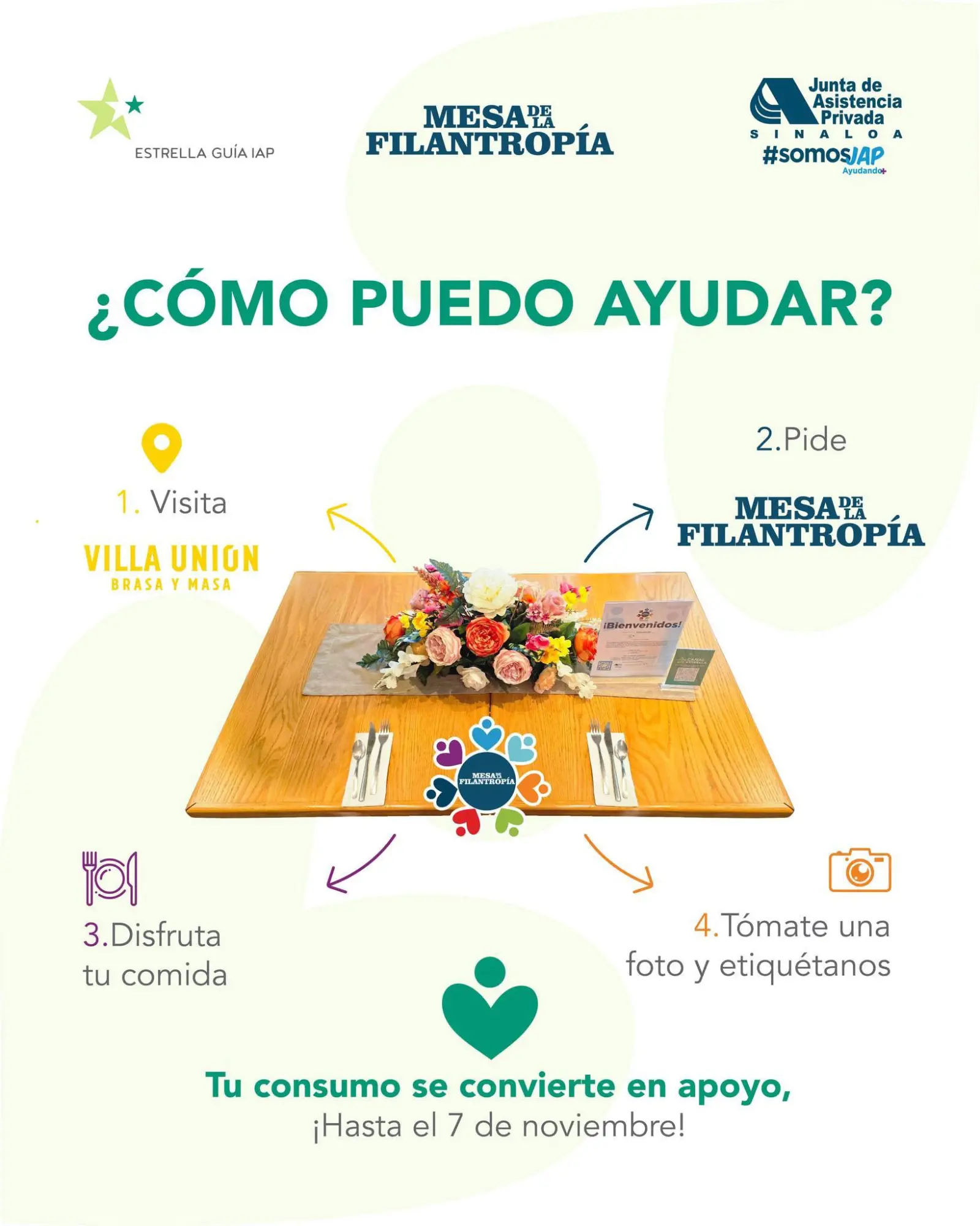 $!Se suma restaurante Villa Unión Masa y Madre en apoyo a Estrella Guia IAP con la Mesa de la Filantropía