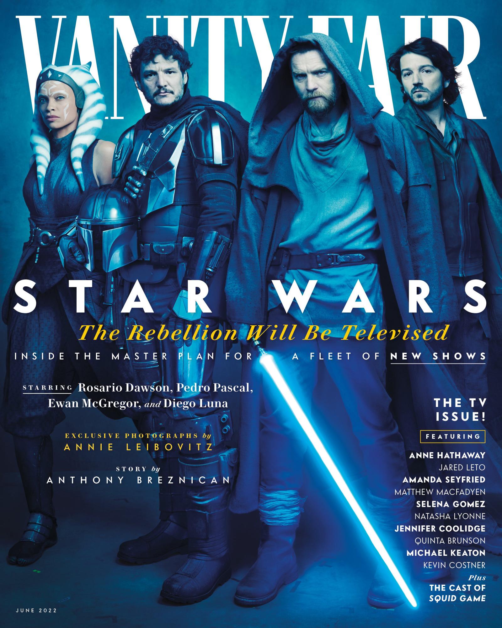 $!Protagoniza Diego Luna portada de Vanity Fair, junto a elenco de nueva serie de ‘Star Wars’
