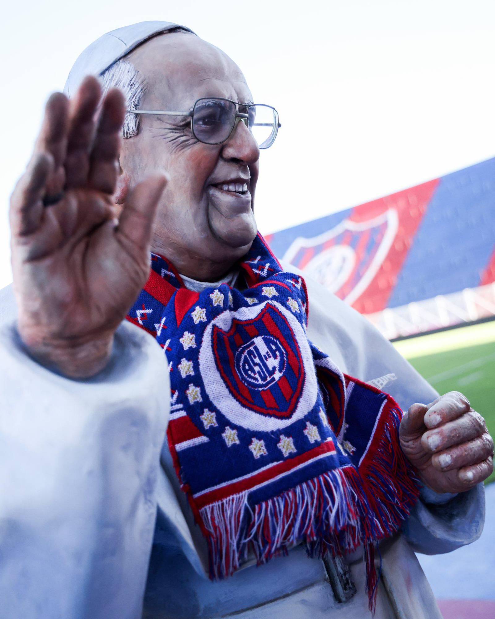 $!San Lorenzo homenajea al Papa Francisco en una jornada emotiva