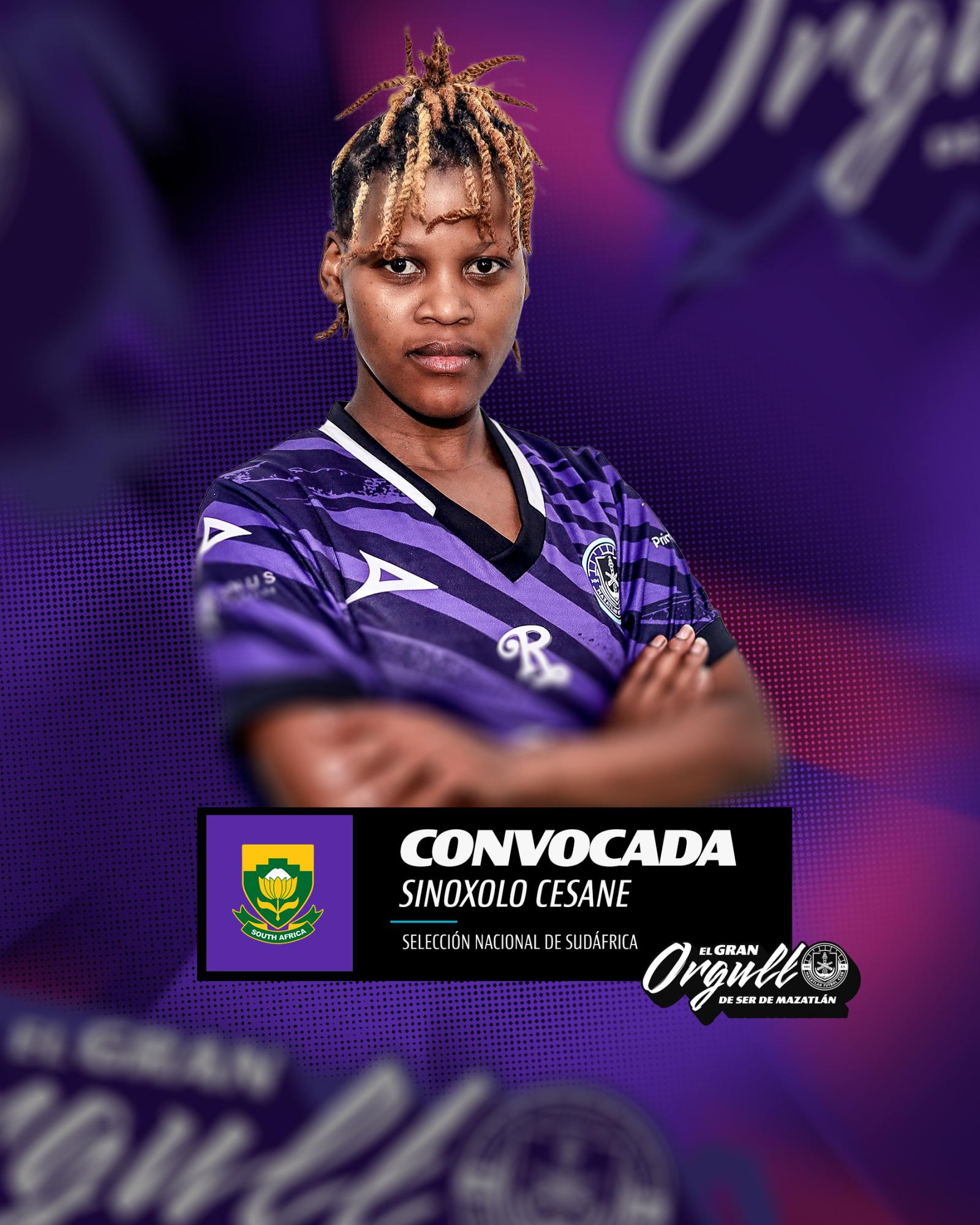 $!Hildah Magaia y Sinoxolo Cesane son convocadas por Sudáfrica