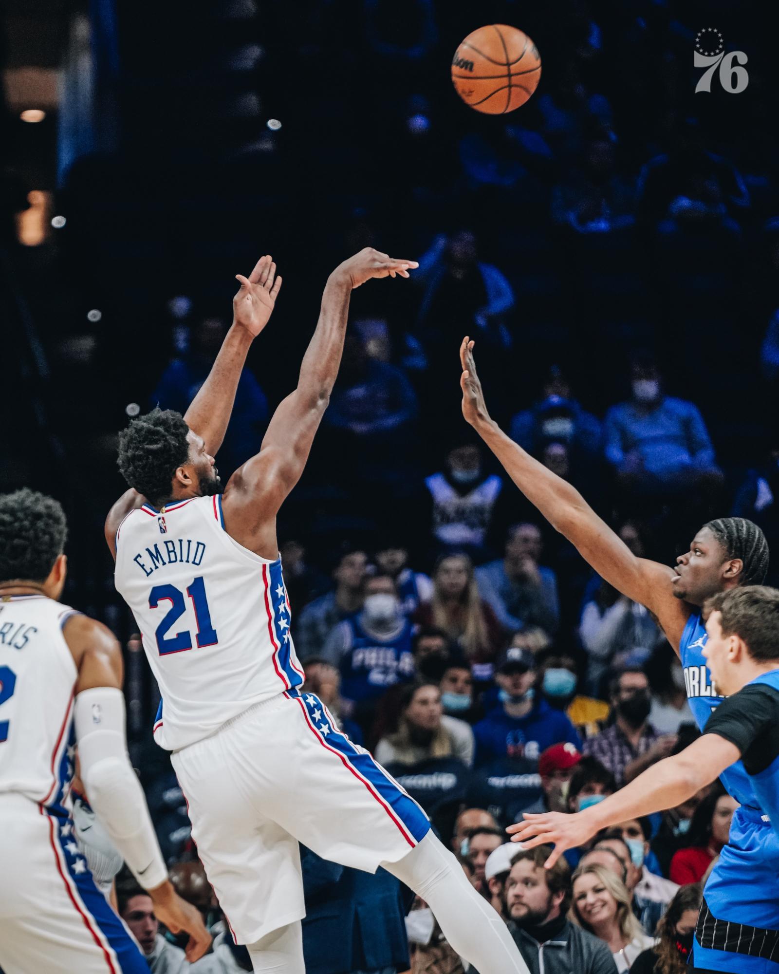 $!Sixers derrotan a Orlando con 50 puntos de Joel Embiid