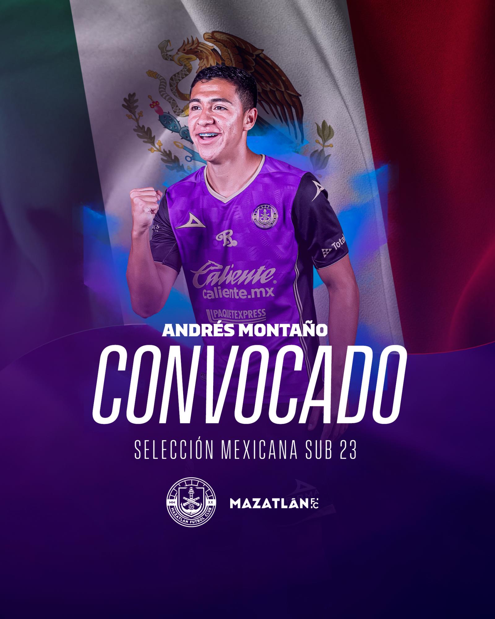 $!Andrés Montaño es convocado por el Tri para el Esperanzas de Toulon