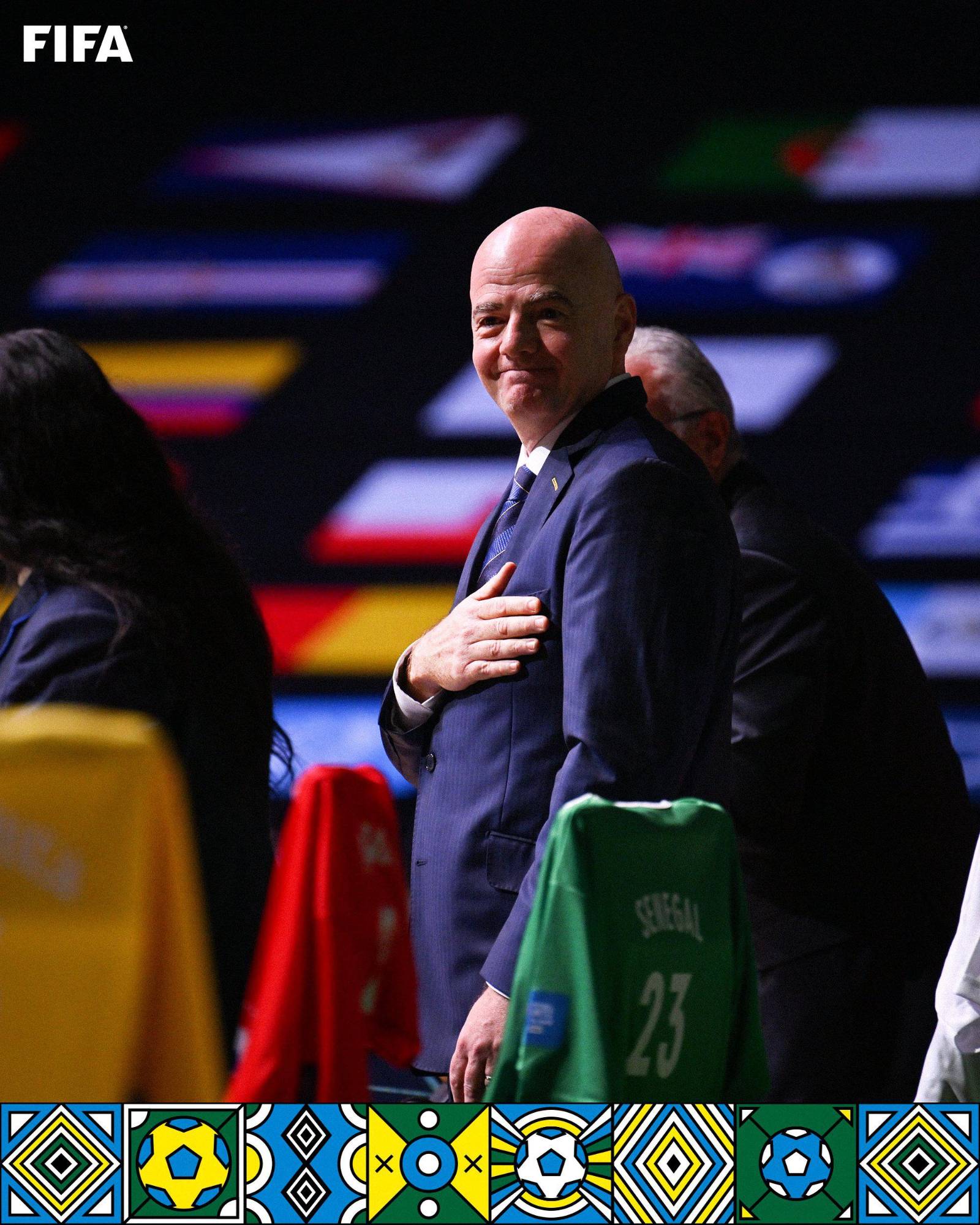 $!Infantino minimiza tensión migratoria y reafirma confianza rumbo al Mundial 2026