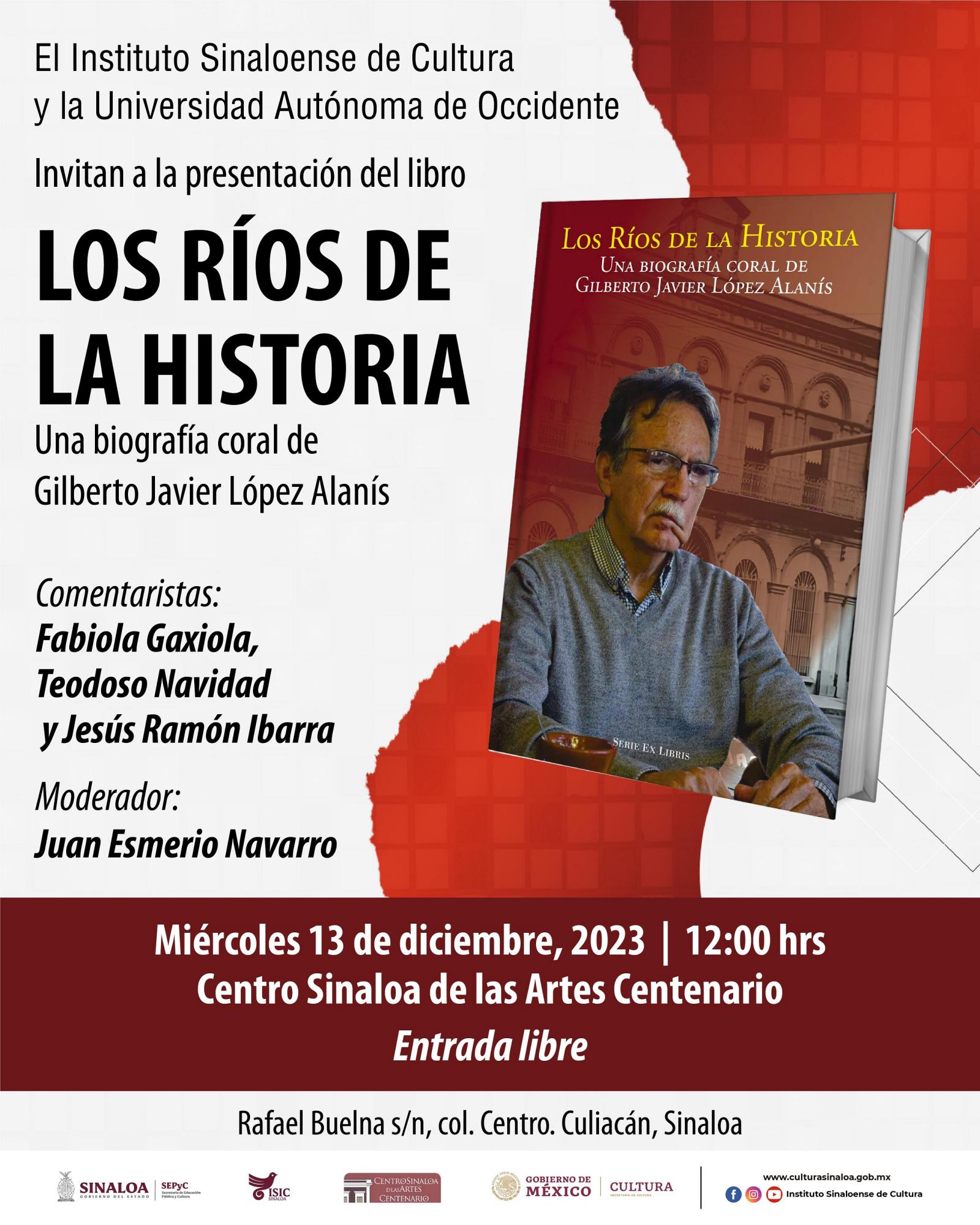$!La presentación se llevará a cabo este miércoles 13, en el Centro Sinaloa de las Artes Centenario.