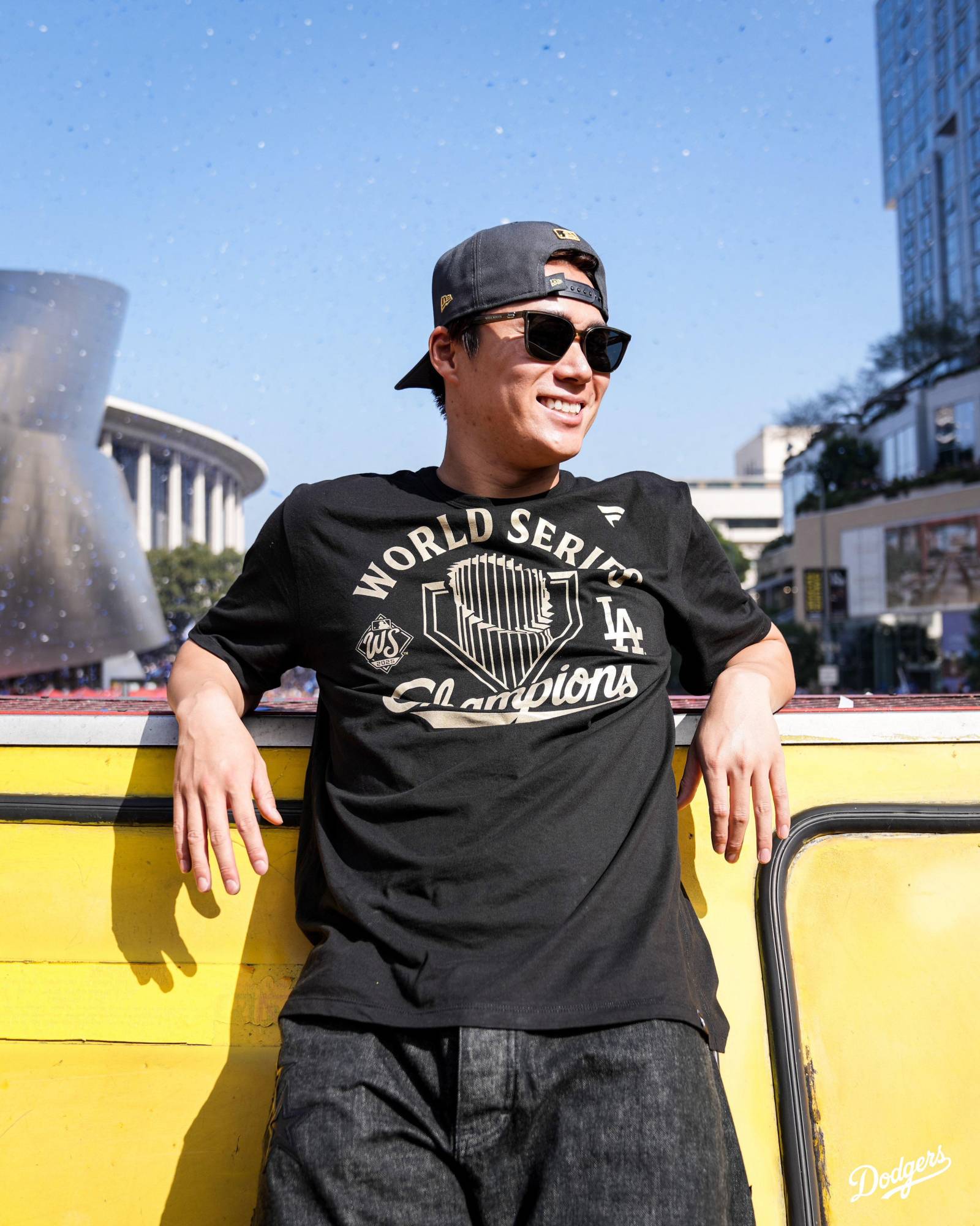 $!Dodgers celebra con su afición el bicampeonato de las Mayores