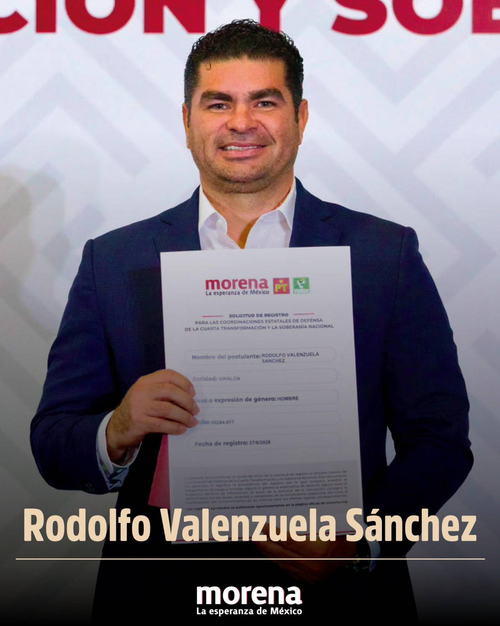 $!Se registran 12 aspirantes para buscar la candidatura de Morena al Gobierno de Sinaloa