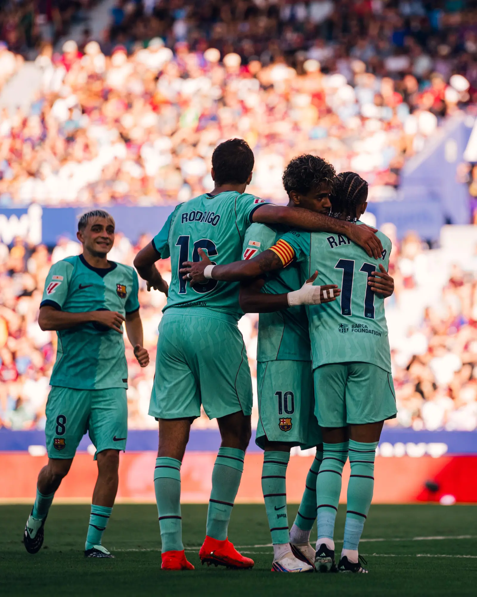 $!Barcelona resiste la reacción del Levante y sentencia el 4-2 en el tiempo añadido