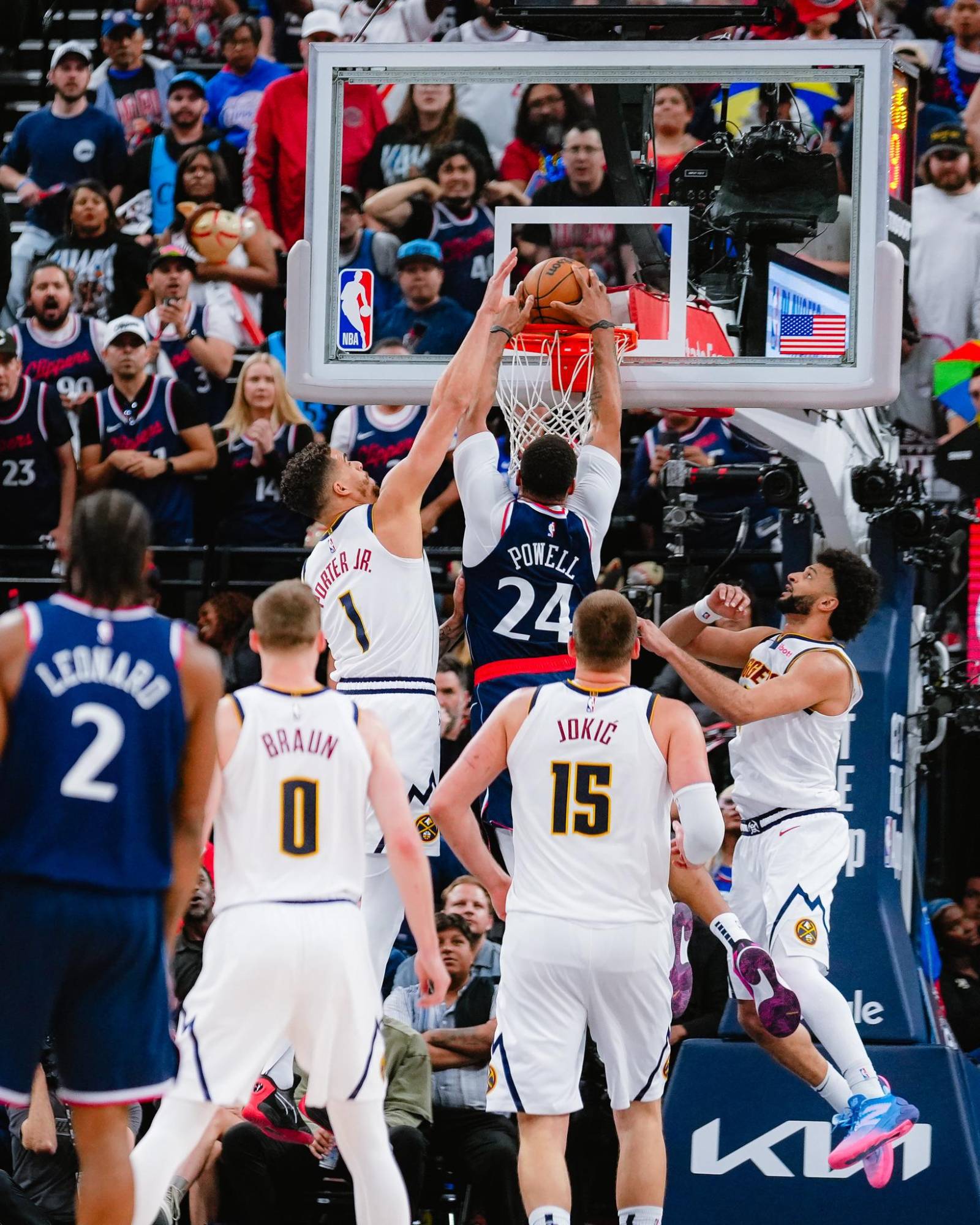 $!Clippers fuerzan séptimo juego tras victoria sobre Nuggets en Playoffs