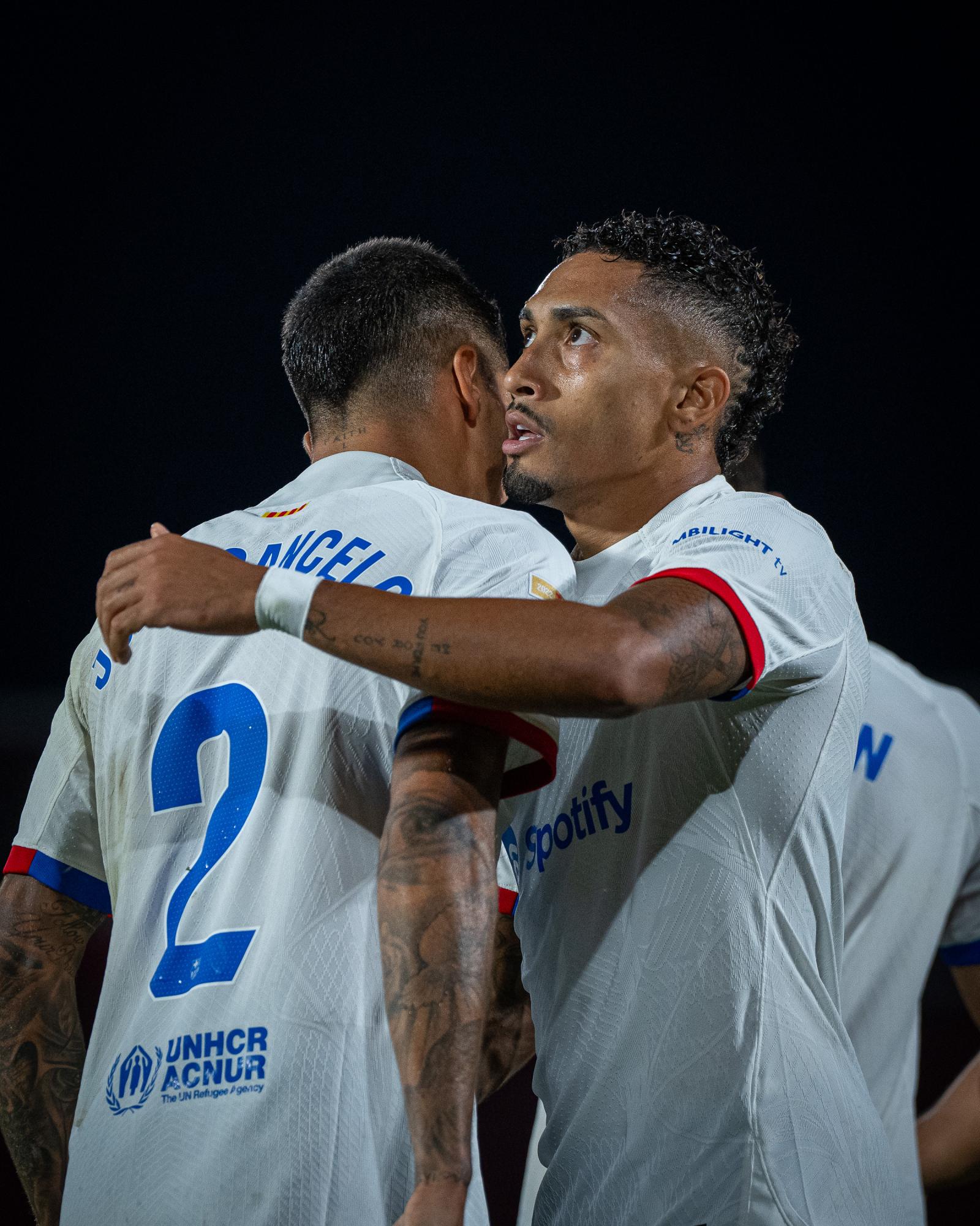 $!El Mallorca de Javier Agurre frena al Barcelona, al arrancarle un empate