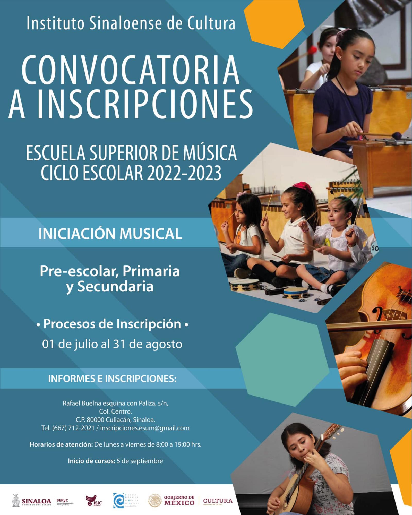 $!Abren inscripciones en las Escuelas de Arte, Música y Danza del Isic