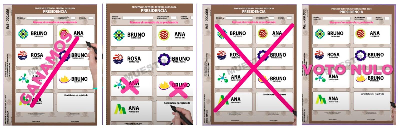 $!¿Ya sabes cómo marcar la boleta para evitar caer en el voto nulo?