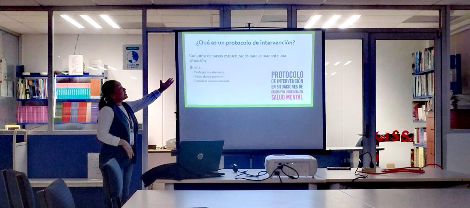 $!Docentes de Rosario reciben capacitación sobre protocolos de intervención en salud mental