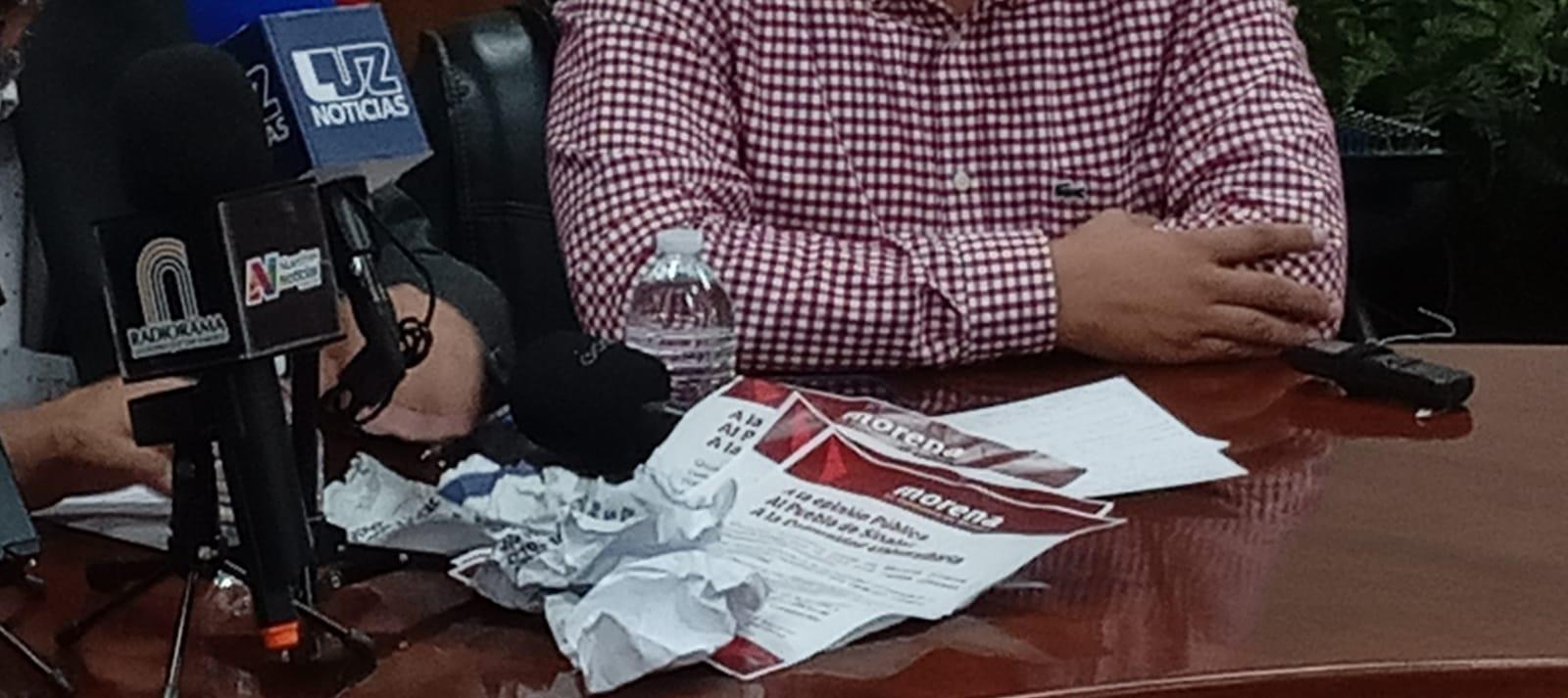 $!Acusa Vicerrector a Morena de repartir volantes en planteles de la UAS para ‘morenizarlas’