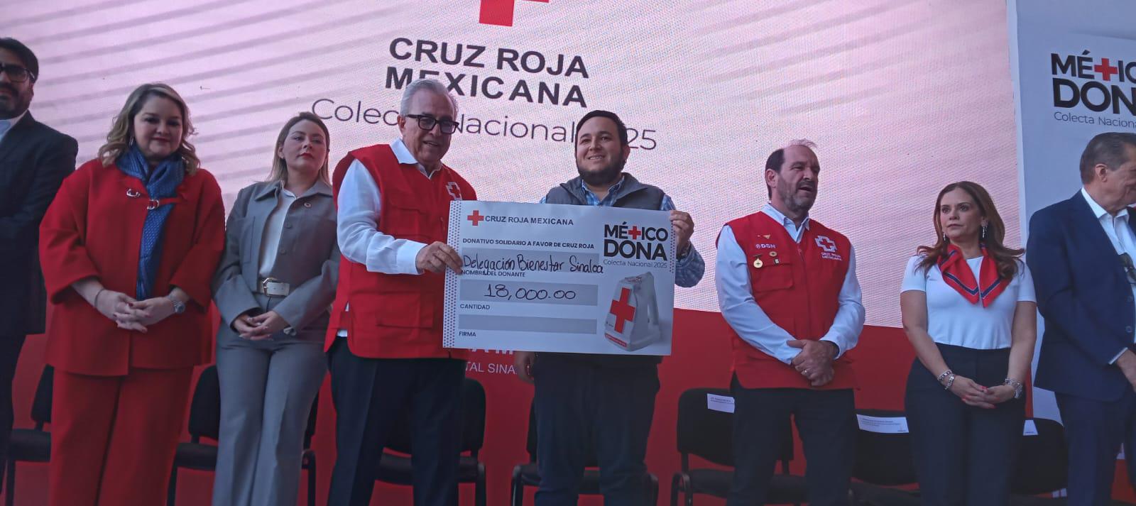 $!Arranca colecta 2025 de Cruz Roja Sinaloa, esperan recibir 45 millones de pesos