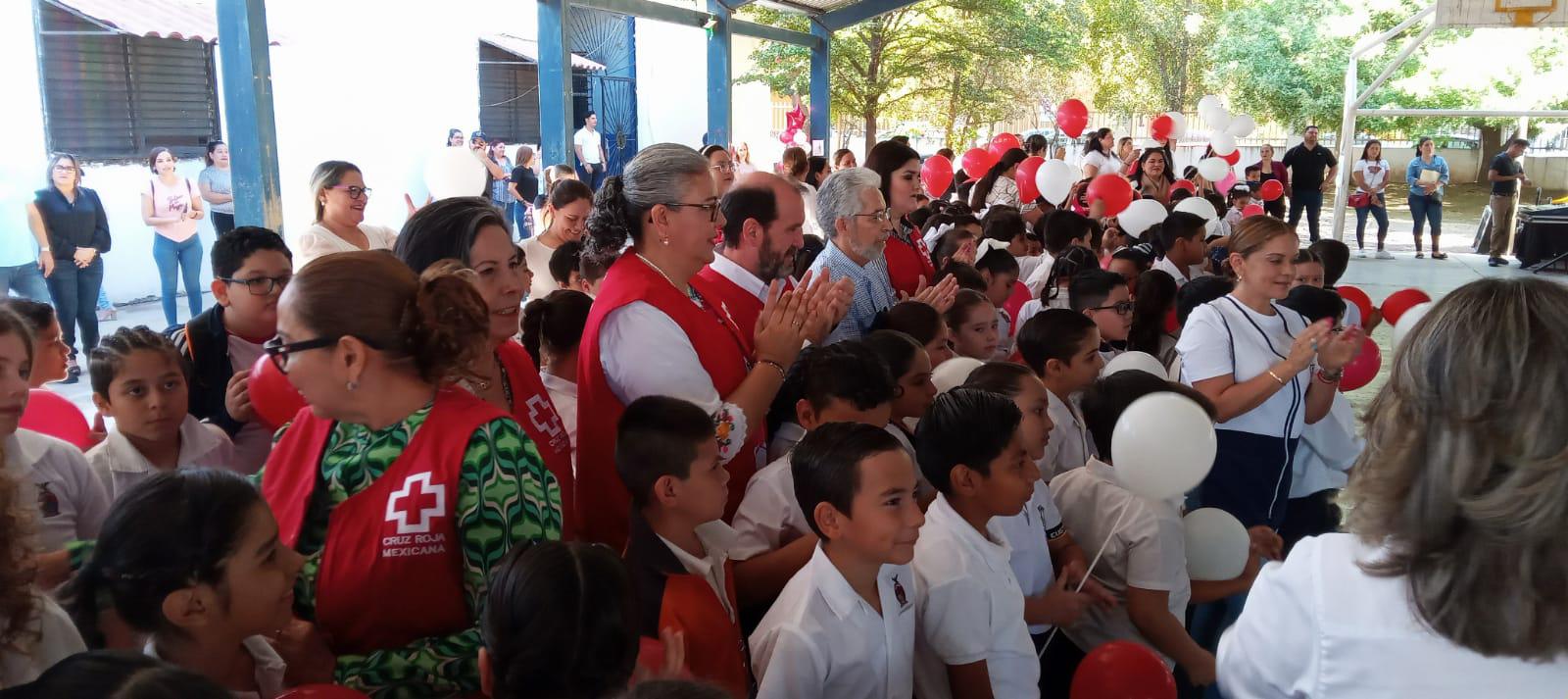 $!Cruz Roja arranca Colecta Escolar en Sinaloa