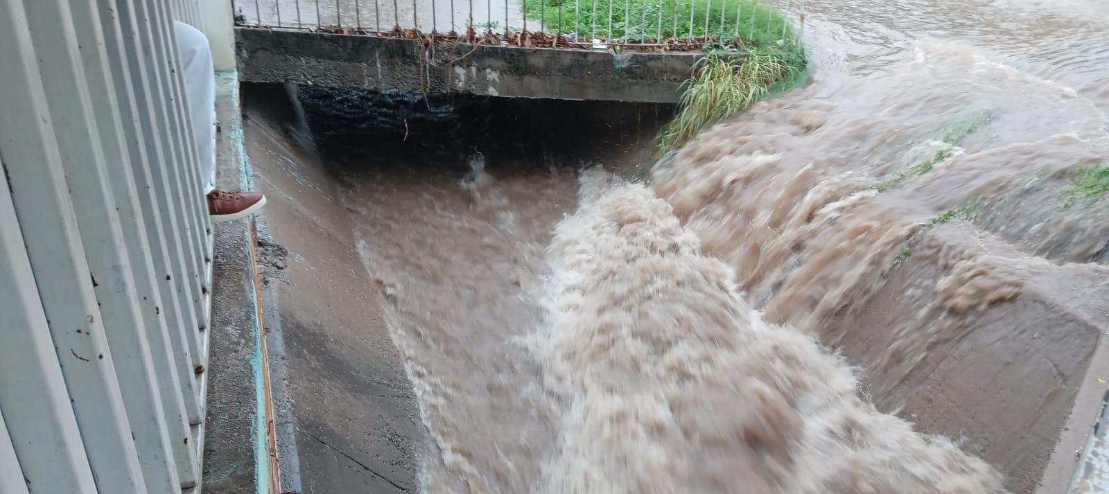 $!Lluvias fuertes recorren del sur al norte de Culiacán
