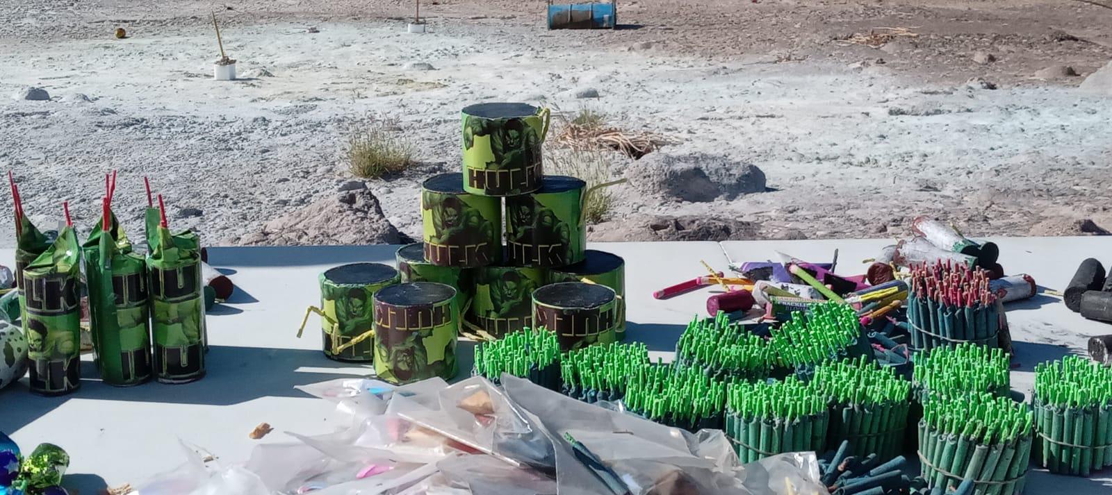 $!Relanzan campaña antipirotecnia en Culiacán y muestran daños por explosivos