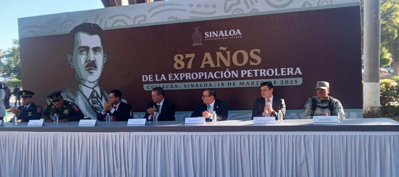 $!Conmemora Gobierno de Sinaloa 87 aniversario de la Expropiación Petrolera