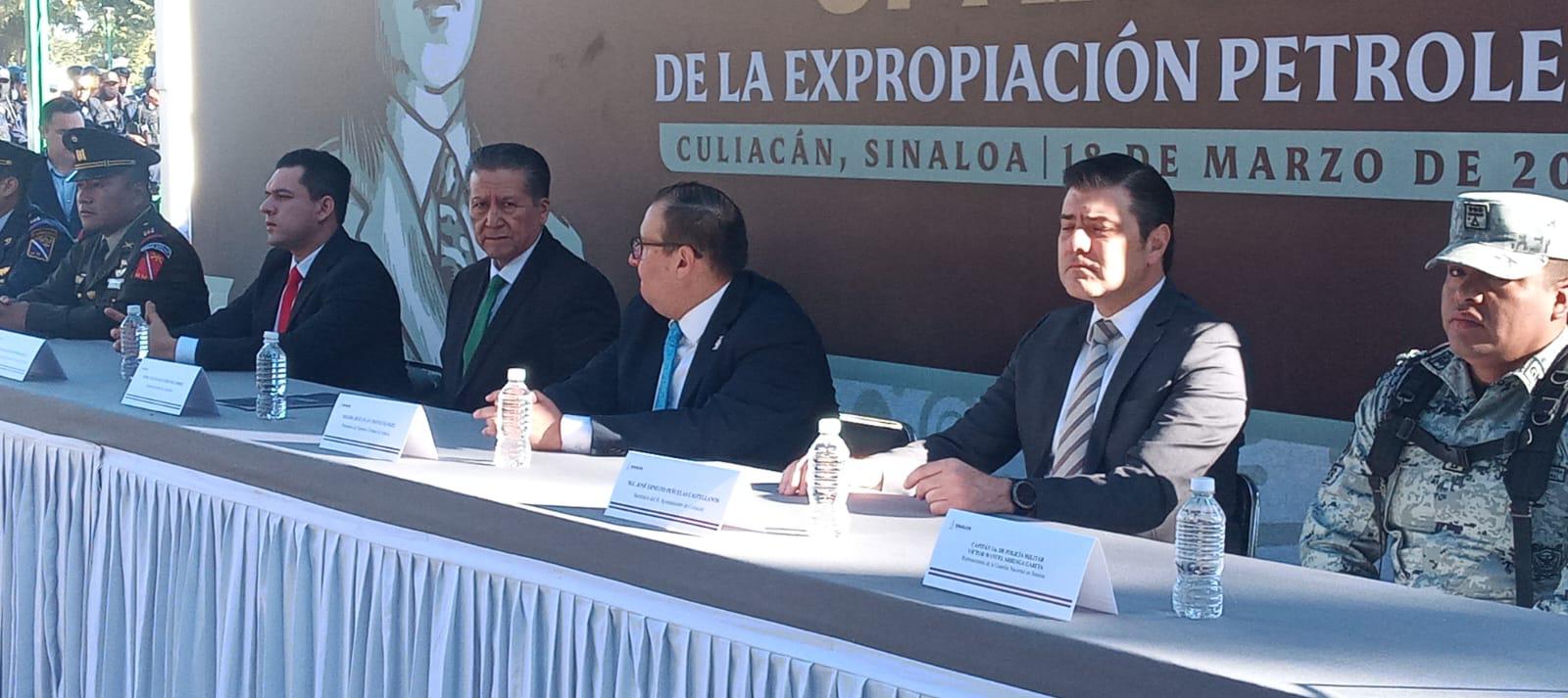 $!Conmemora Gobierno de Sinaloa 87 aniversario de la Expropiación Petrolera