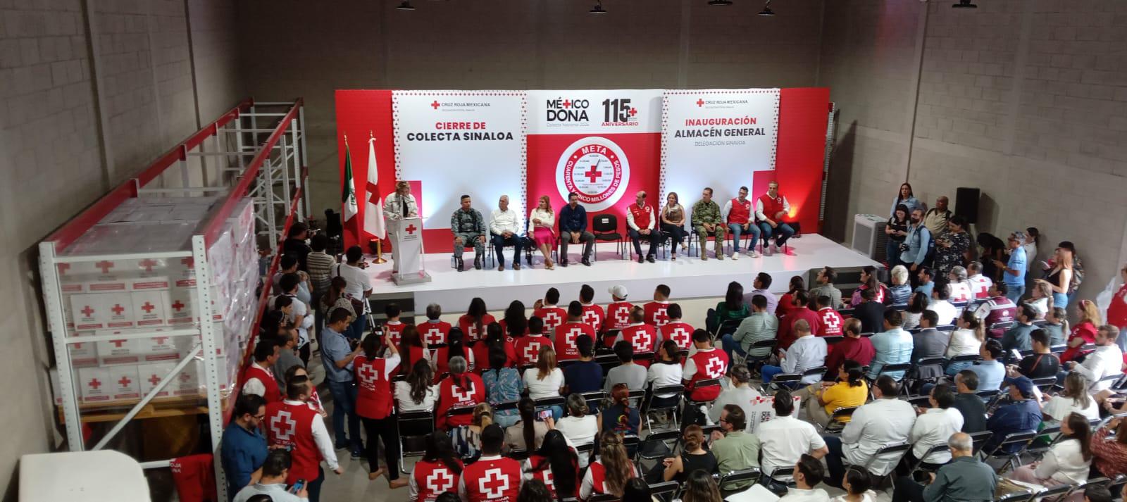 $!Cruz Roja Sinaloa supera su meta y recauda más de 48 millones de pesos en colecta 2025