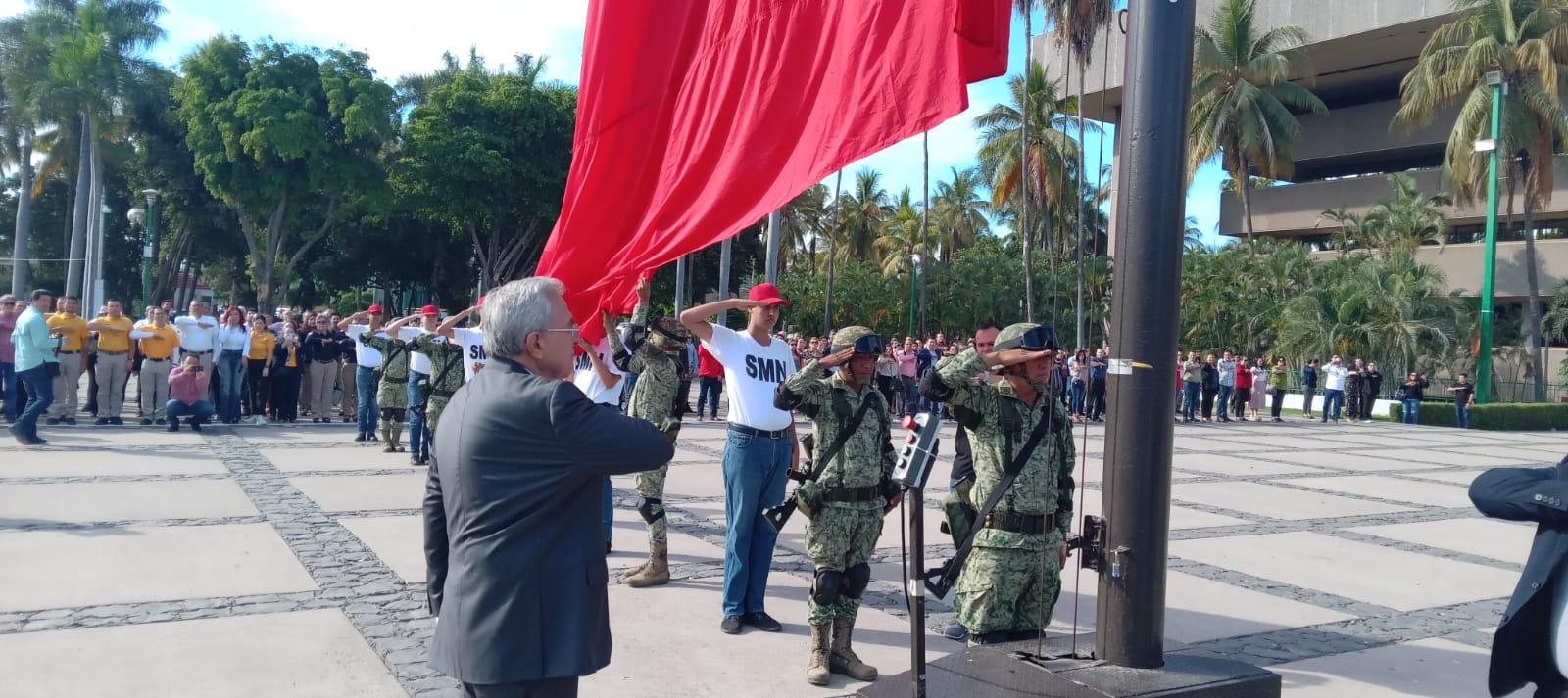 $!Servicio Militar Nacional se compromete a defender la Bandera