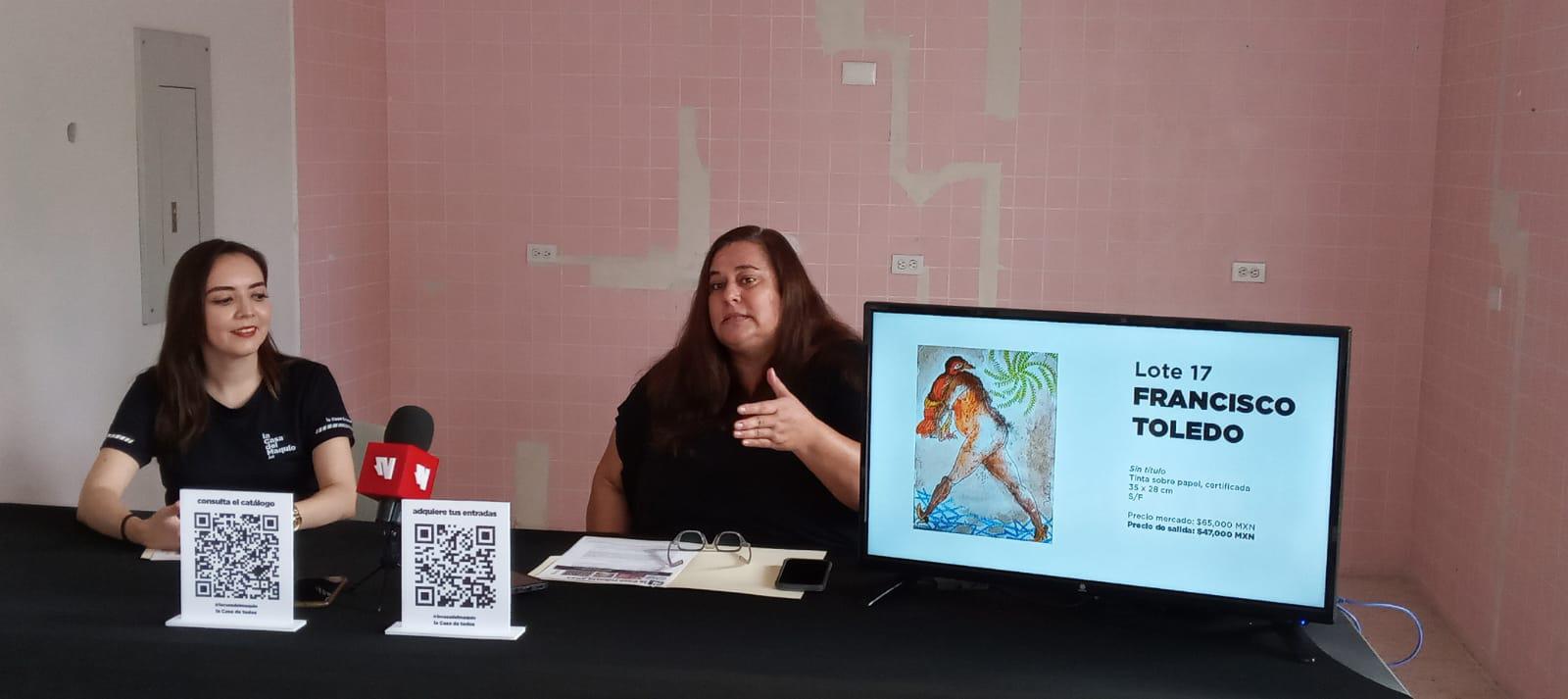 $!Alejandra Larrondo e Irene Clouthier comparten detalles del evento.