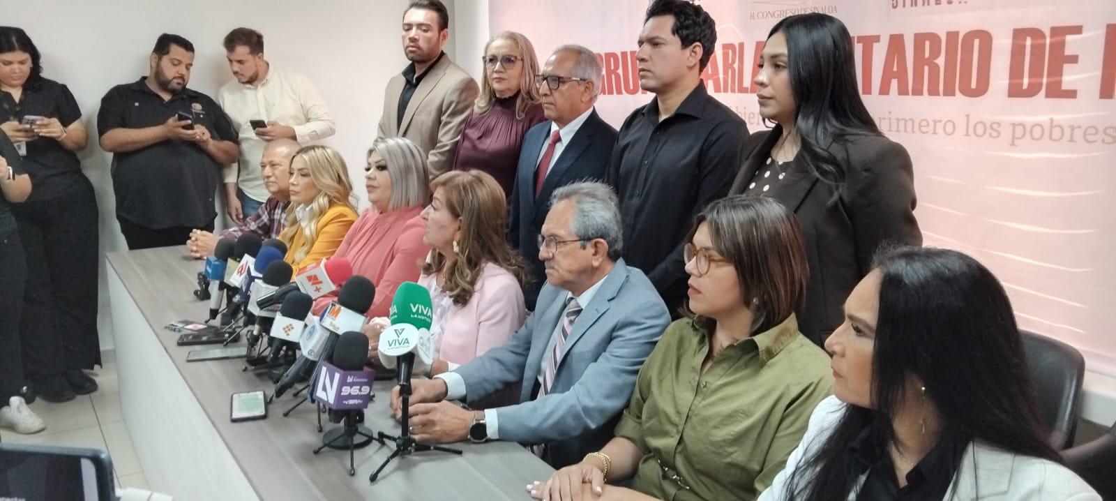 $!Diputados de Morena en Sinaloa respaldan a Rocha y desestiman acusaciones de EU