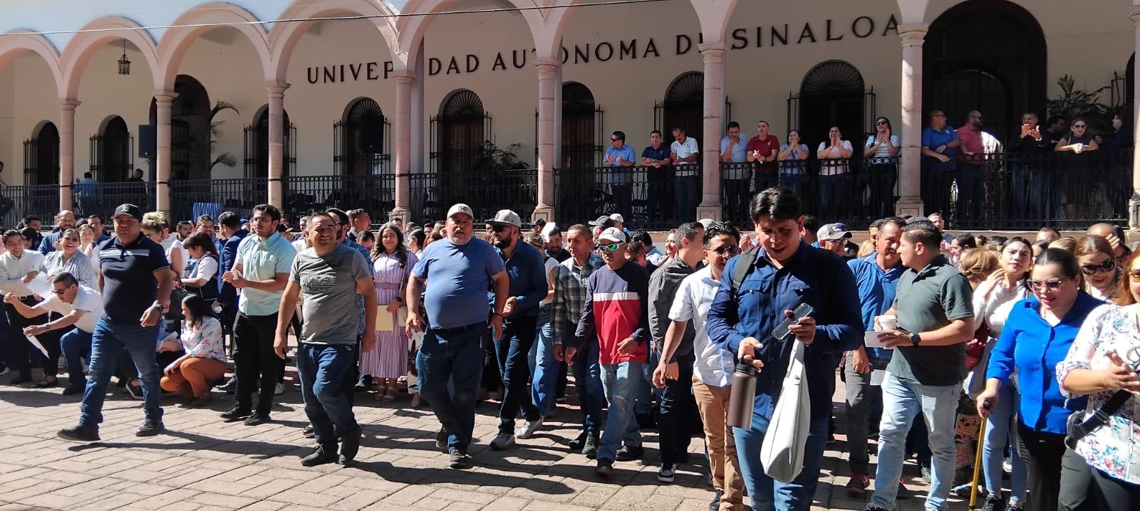 $!Exigen académicos y administrativos de la UAS respaldo federal inmediato para evitar crisis financiera