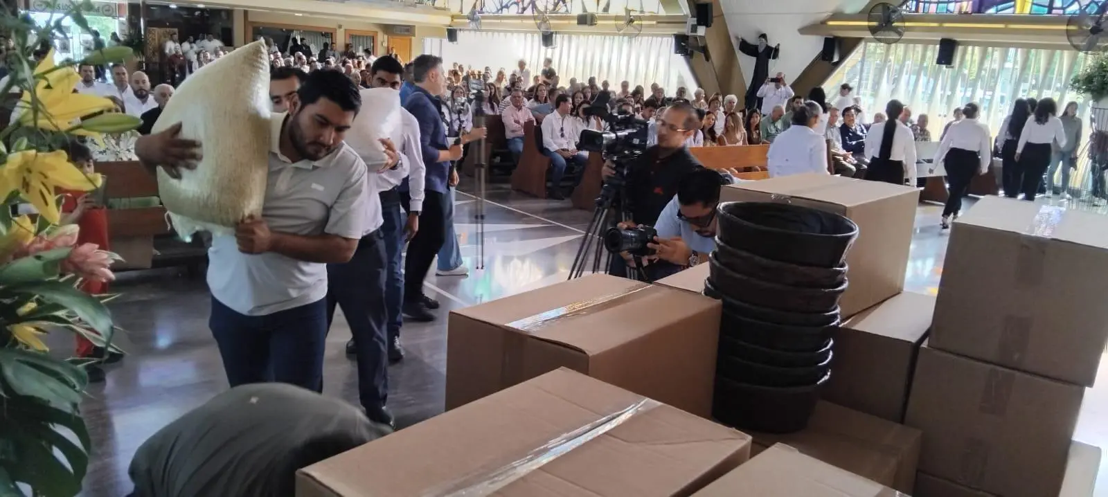 $!Agricultores en Culiacán llaman a mantener la esperanza ante crisis del campo durante misa por su día