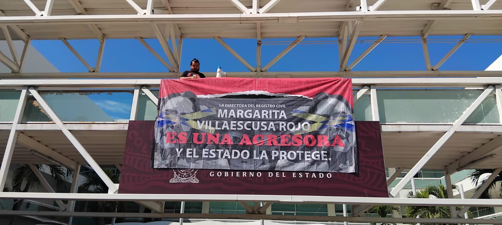 $!Diversos sectores se manifiestan en espacios públicos de Culiacán para exigir respuestas a las autoridades