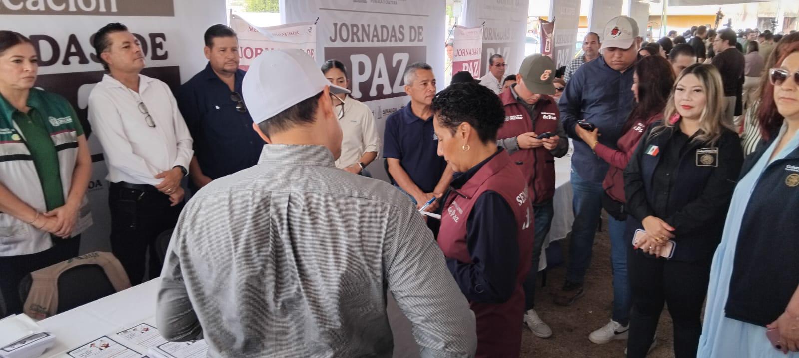 $!Arrancan en Villa Bonita, en Culiacán, Jornadas por la Paz y Jóvenes Unidos Uniendo Barrio