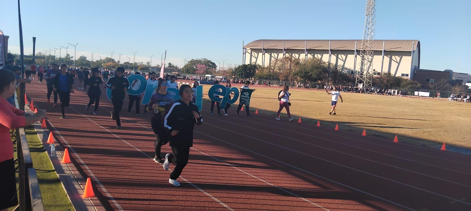 $!En medio de operativo de seguridad, realiza Gobierno de Sinaloa una carrera por la paz