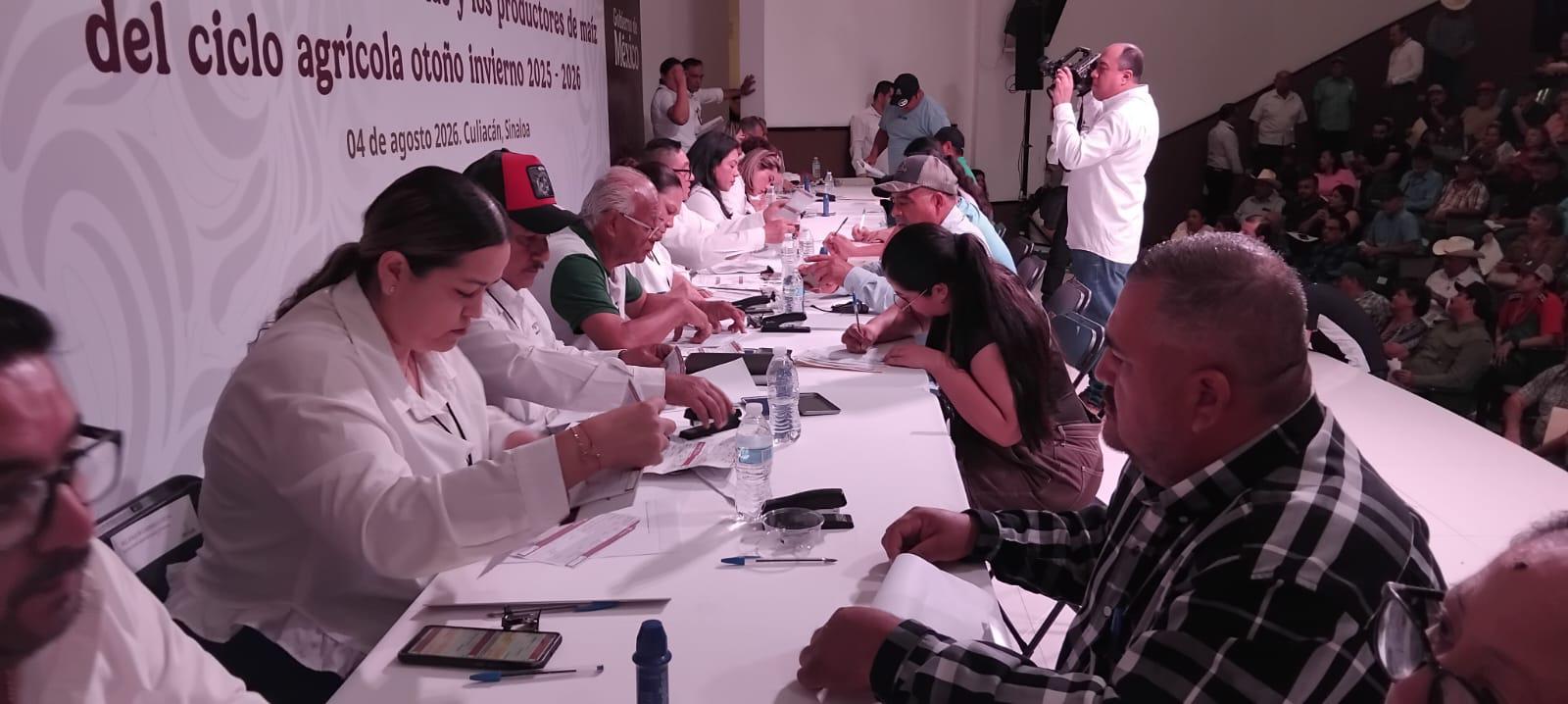 $!Entregan tarjetas del Bienestar a más de 26 mil productores en Sinaloa