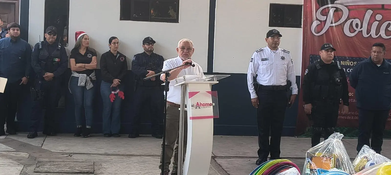 $!Programa ‘Poli Claus 2025’ llevará 11 mil juguetes y sonrisas a niños en sectores vulnerables de Ahome