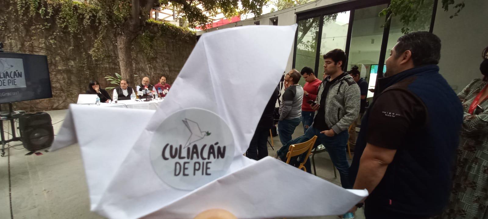 $!Invitan a movimiento Culiacán de Pie, un proyecto de paz después de Jueves Negro
