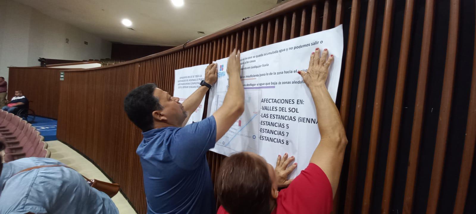 $!Vecinos exigen atención en Canal El 7, en Culiacán, ante inundaciones