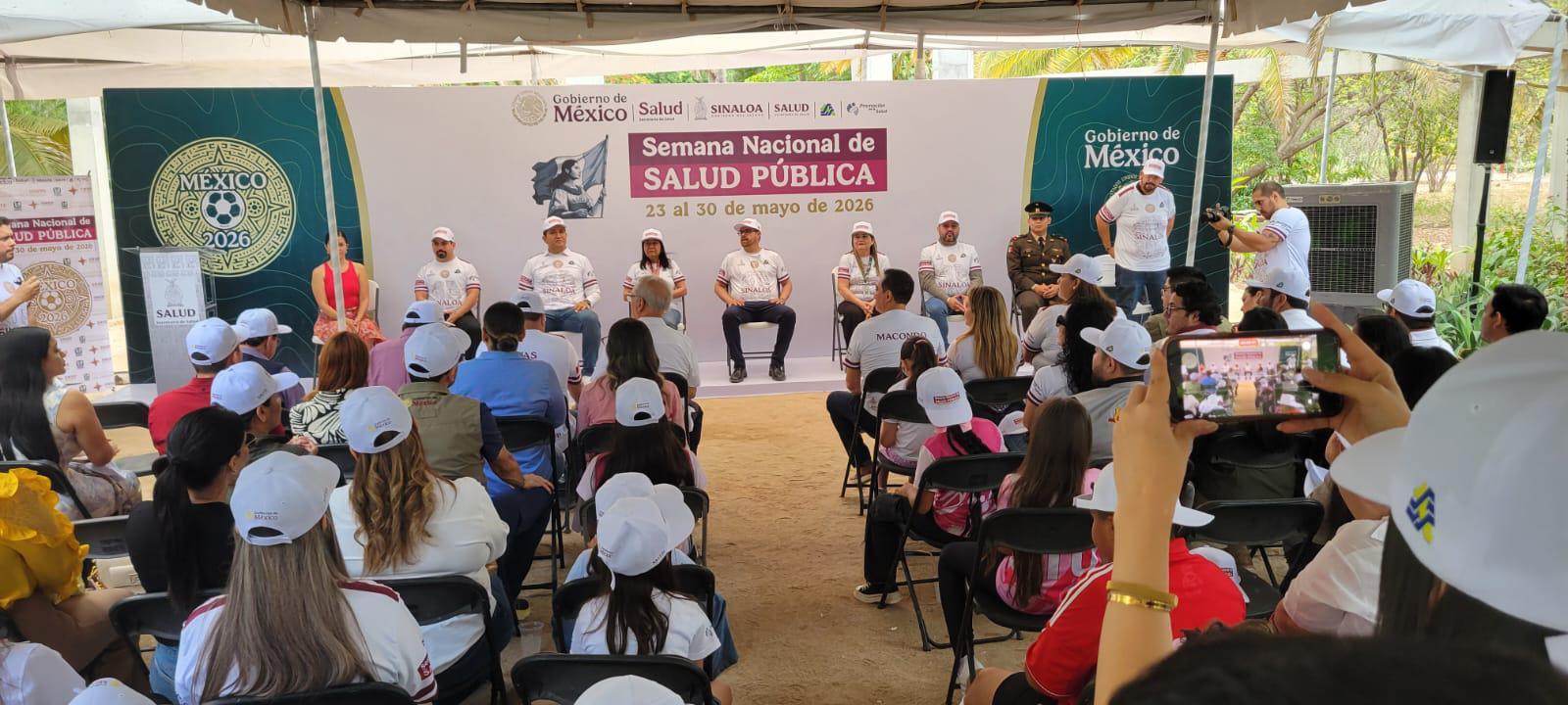 $!Arranca Semana Nacional de Salud Pública 2026 en Sinaloa con enfoque en prevención de enfermedades