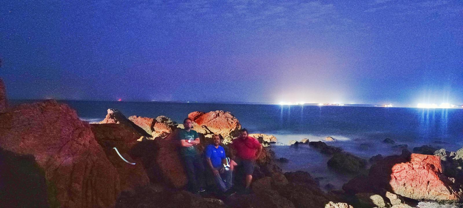 $!Desde Cerritos, en Mazatlán, se pueden observar auroras boreales, esta noche de martes