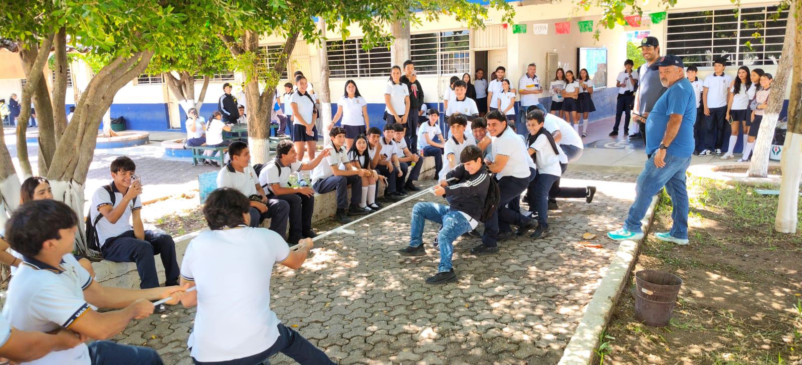 $!Preparatoria UAS Rosario inicia Jornada Nacional de Juegos Tradicionales