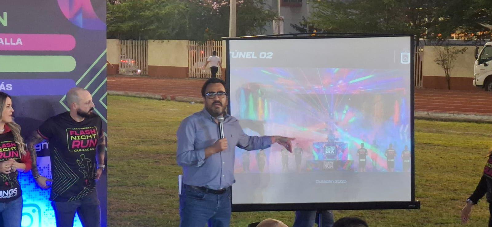 $!Anuncian primera carrera neón ‘Flash Night Run’ en Culiacán; esperan hasta 5 mil participantes