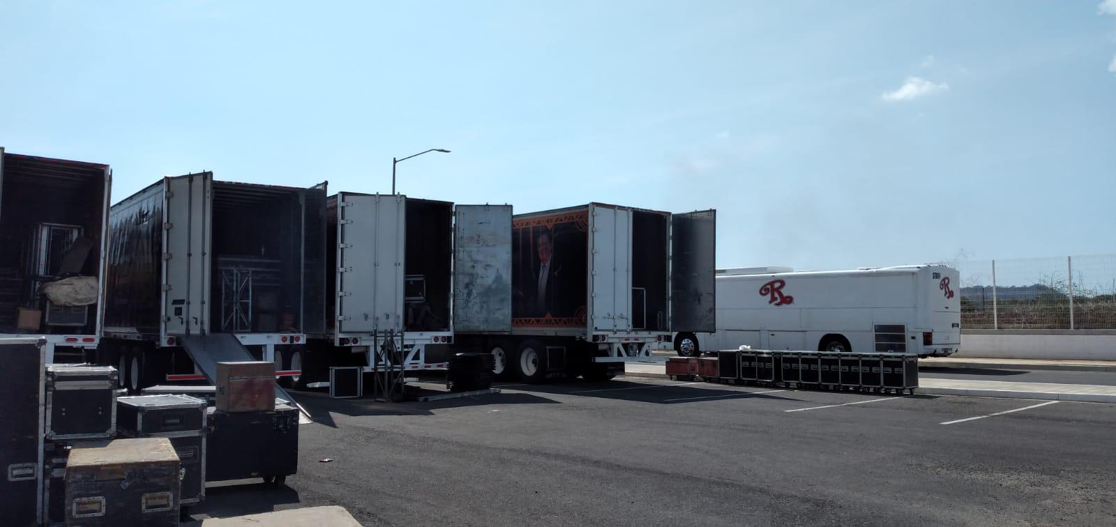 $!El Recodo, listo para el concierto de este miércoles en el torneo de Apertura 2022, en Mazatlán