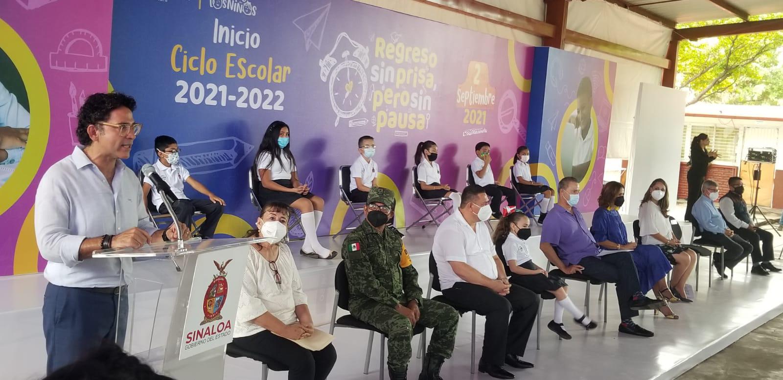 $!Juan Alfonso Mejía López, secretario de Educación.