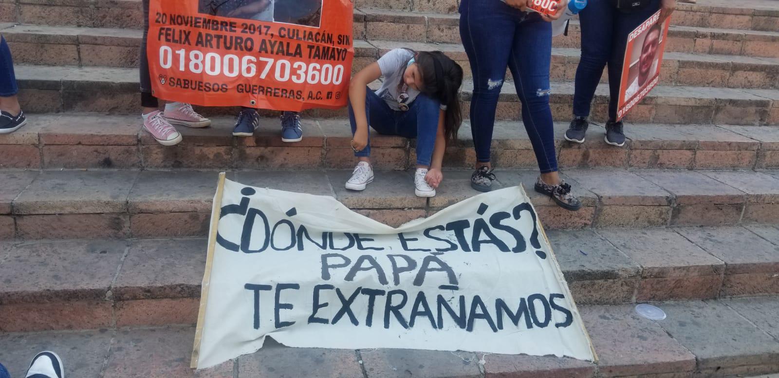 $!Sabuesos Guerreras realiza memorial en Catedral de Culiacán por víctimas de desaparición forzada