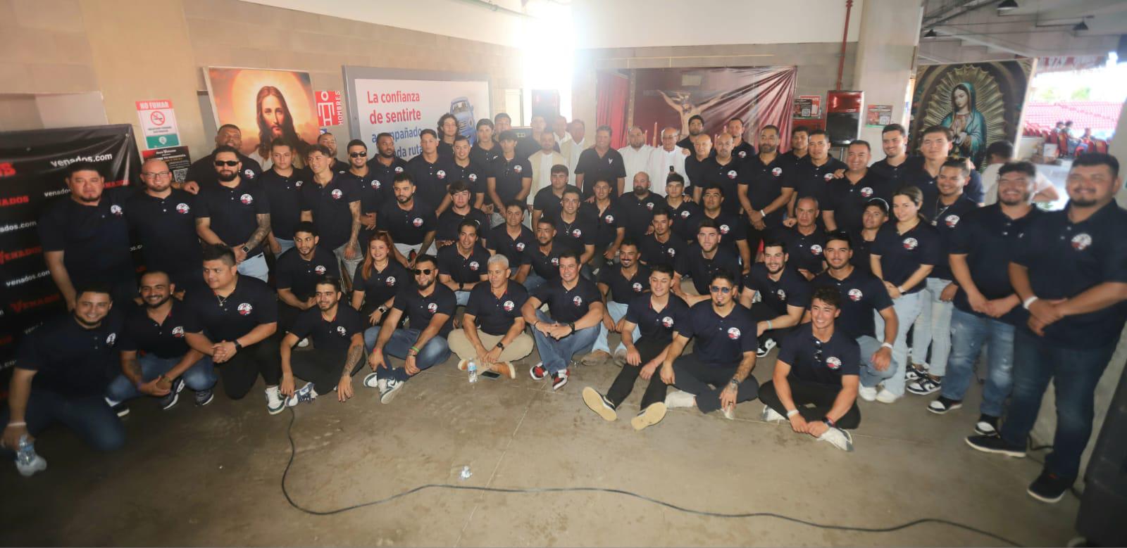 $!¡Se encomiendan al altísimo! Venados de Mazatlán celebra su tradicional misa rumbo al inicio de temporada