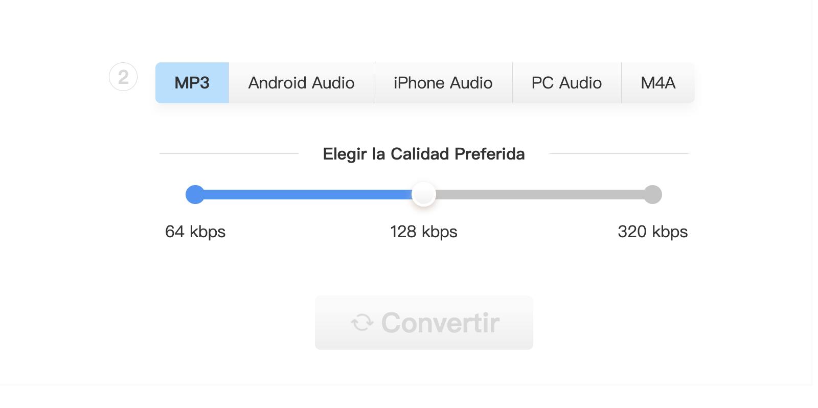 Convertidor de MP3 Ilimitado con Mejor Calidad de Audio (+Funciones