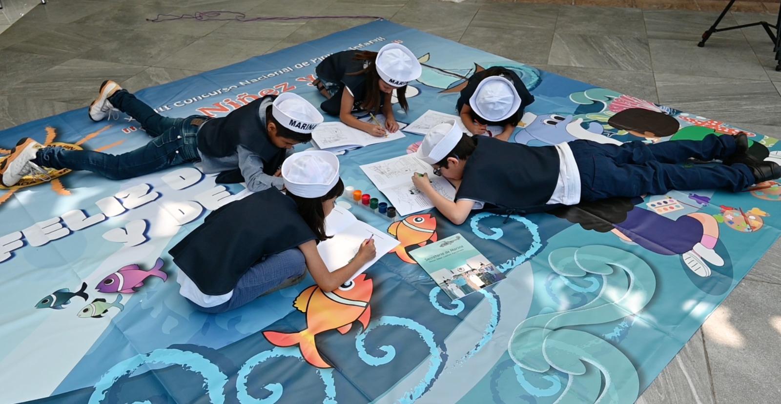 $!Invitan a niñas y niños mexicanos al XLVIII Concurso Nacional de Pintura Infantil ‘La Niñez y la Mar’